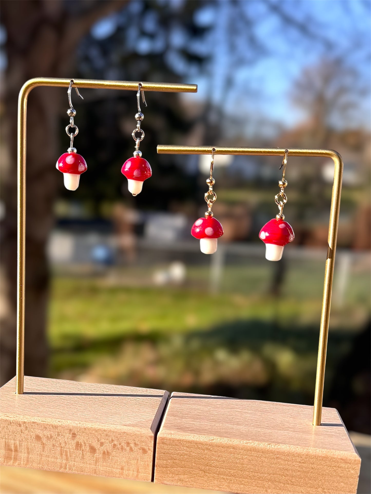 Cutie Mushroom Earrings