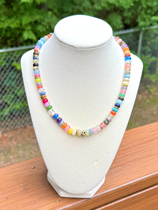Multi Gemstone Necklace