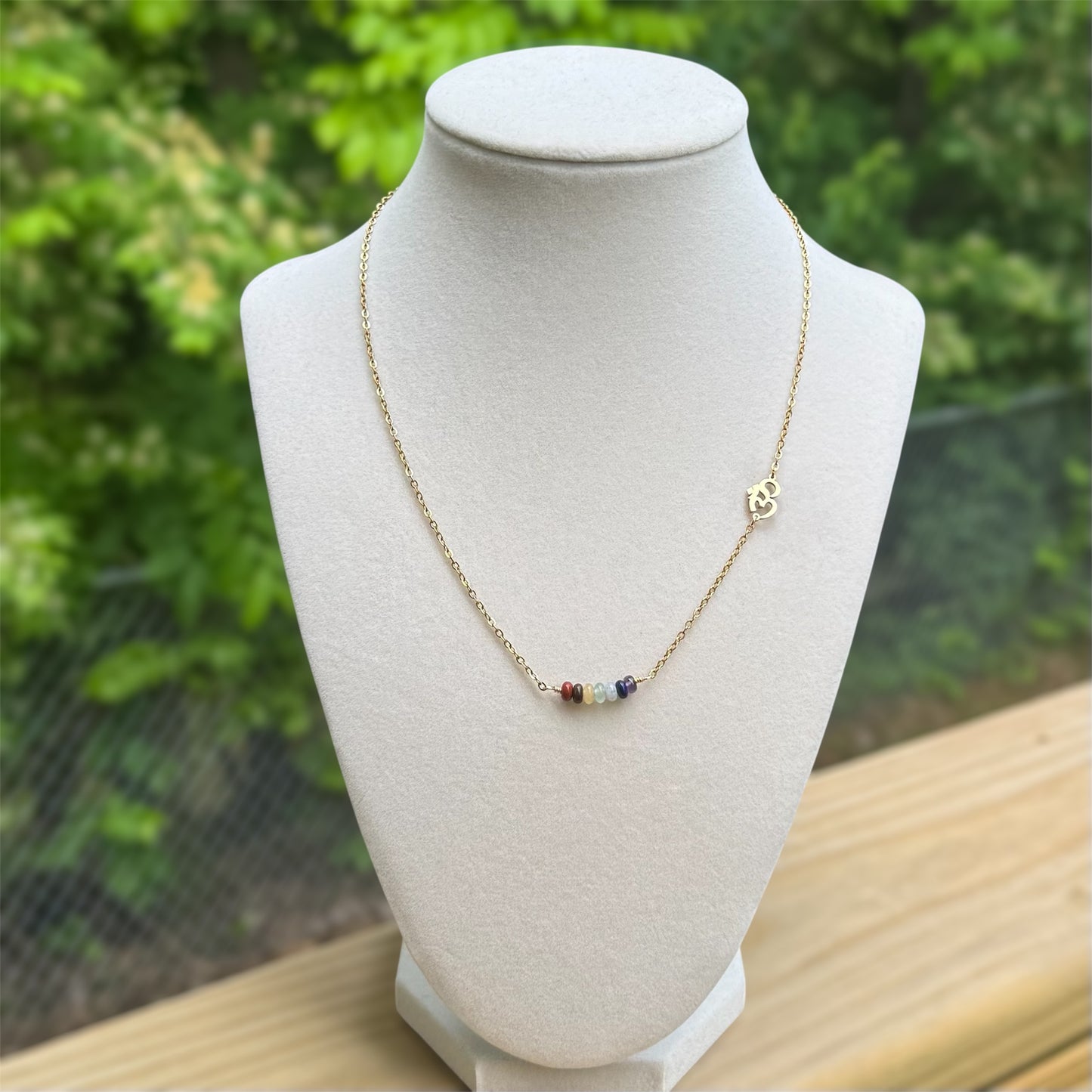 Dainty Seven Chakras Necklace