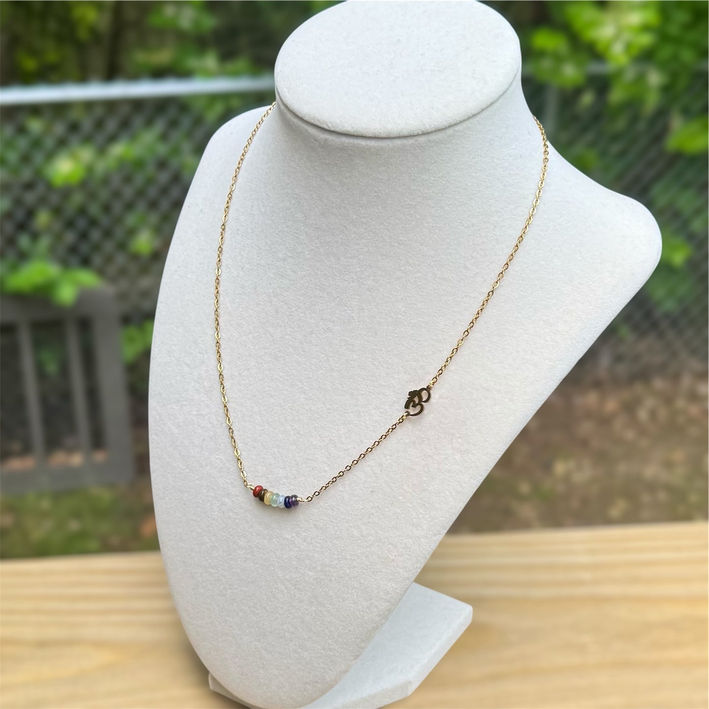 Dainty Seven Chakras Necklace