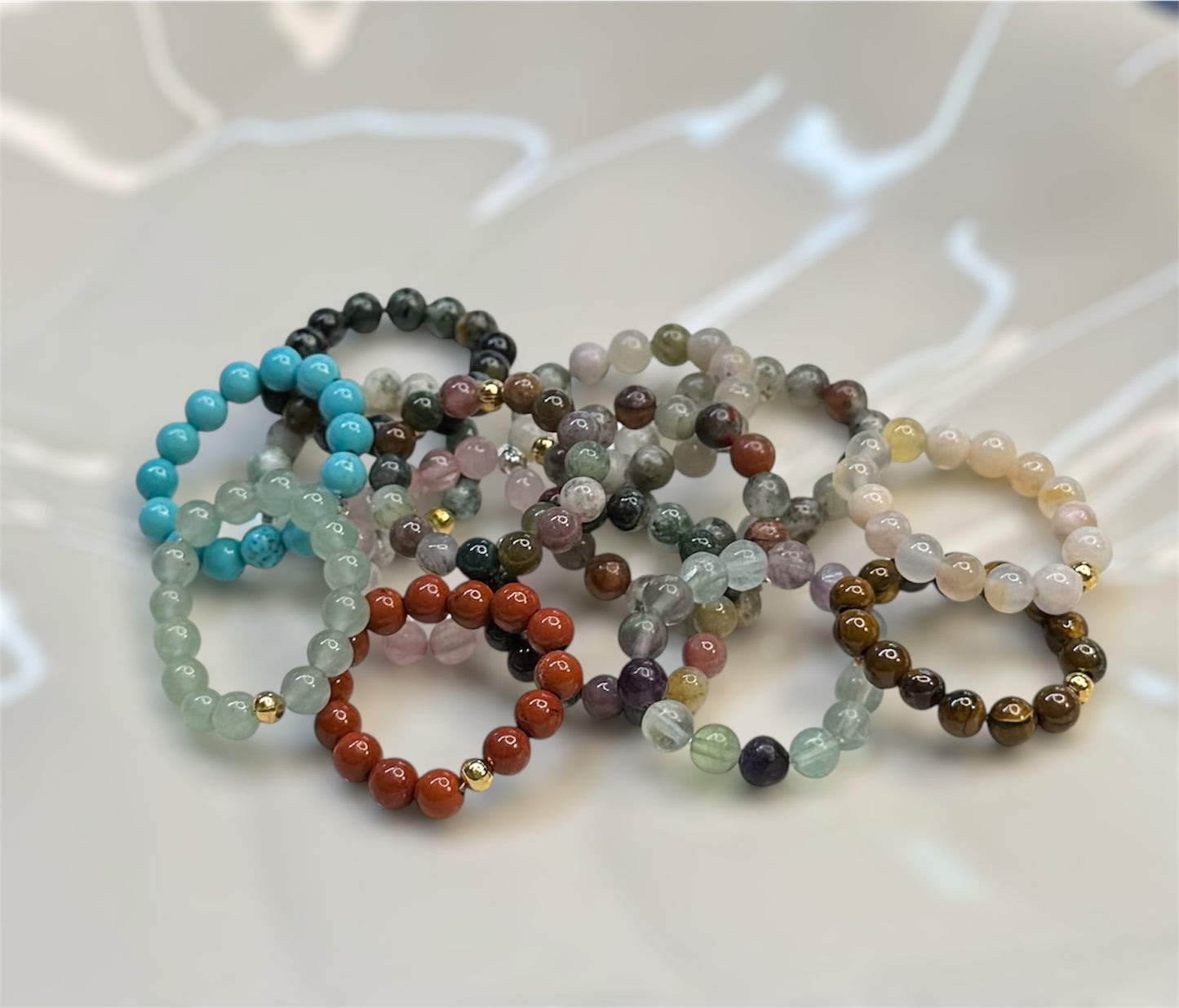 Stretchy Gemstone Ring